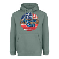 Sage leopard merica Heavyweight Hoodie - MaliasSmallBusiness