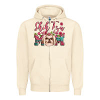 Sandshell shih tzu mom Zipper Hoodie - Artiststas