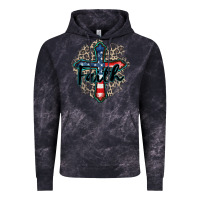 Cloud Black faith usa Vintage Hoodie - Zillion Design Studio