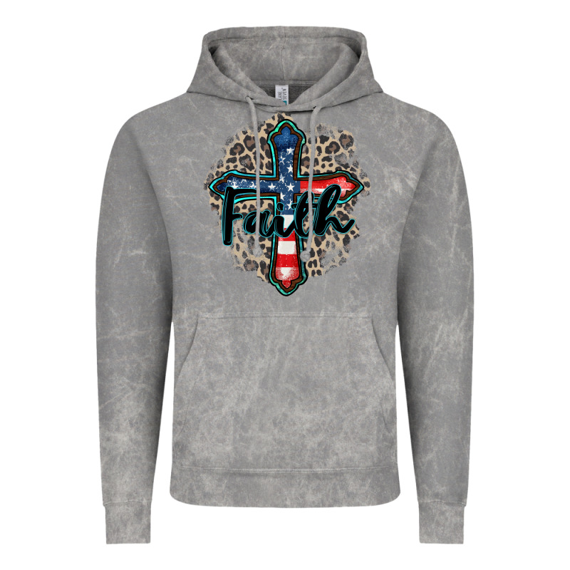 Faith Usa Vintage Hoodie by Zillion Design Studio | Teevron