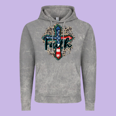 Faith Usa Vintage Hoodie Designed By Zillion Design Studio