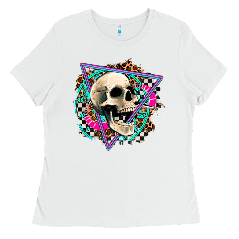 Race Skull Ladies Tee by AdoDesignShop | Teevron