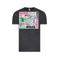 Vintage Black nurse Vintage Tee - Zillion Design Studio