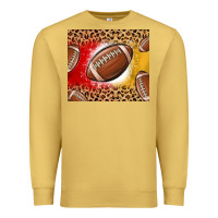 Antique Gold team color red and gold football Premium Sweatshirt - MaliasSmallBusiness