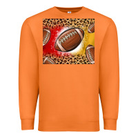 Carrot team color red and gold football Premium Sweatshirt - MaliasSmallBusiness