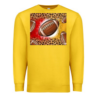 Lemon team color red and gold football Premium Sweatshirt - MaliasSmallBusiness