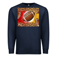 Navy team color red and gold football Premium Sweatshirt - MaliasSmallBusiness