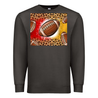 Smoke team color red and gold football Premium Sweatshirt - MaliasSmallBusiness