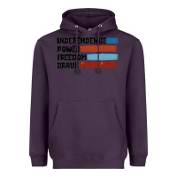 Plum indepence power freedom brave Heavyweight Hoodie - MaliasSmallBusiness