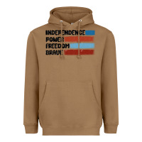 Toasted Coconut indepence power freedom brave Heavyweight Hoodie - MaliasSmallBusiness