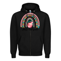 Black hello 3rd grade Zipper Hoodie - JahusDesignShop