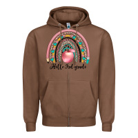 Chestnut hello 3rd grade Zipper Hoodie - JahusDesignShop