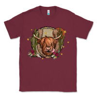 Burgundy cow Classic Tee - JahusDesignShop