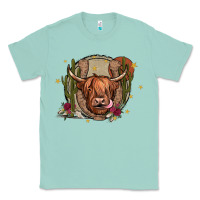 Seafoam cow Classic Tee - JahusDesignShop