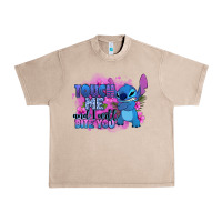 French Oak touch me and i will bite you stitch Urban Heavy Tee - Zillion Design Studio
