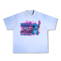 Grape Ice touch me and i will bite you stitch Urban Heavy Tee - Zillion Design Studio