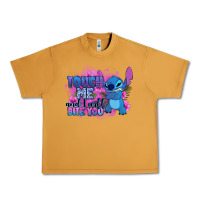 Peanut Butter touch me and i will bite you stitch Urban Heavy Tee - Zillion Design Studio