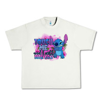 Pistachio touch me and i will bite you stitch Urban Heavy Tee - Zillion Design Studio