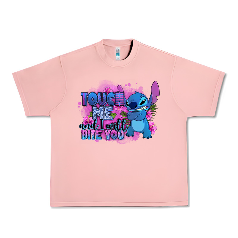 Touch Me And I Will Bite You Stitch Urban Heavy Tee by Zillion Design Studio | Teevron