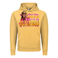 Vintage Mustard afro black boss lady Vintage Hoodie - texasbilliewilder