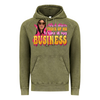 Afro Black Boss Lady Vintage Hoodie | Teevron