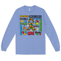 Colony Blue autism awareness Long Sleeve Tee - JahusDesignShop