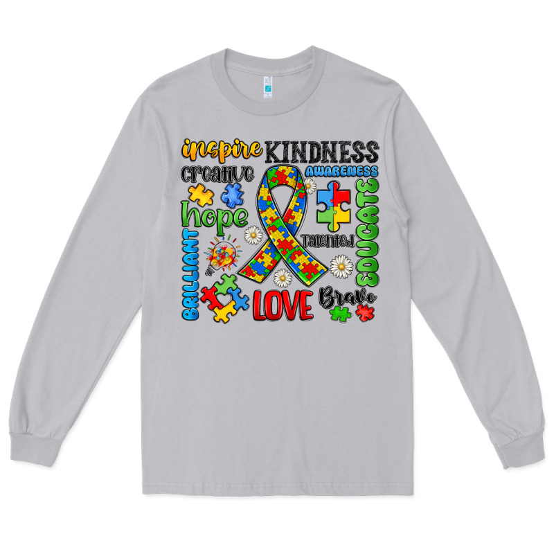 Autism Awareness Long Sleeve Tee by JahusDesignShop | Teevron
