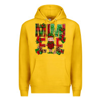 Lemon Mimi Elf with Knitting Christmas Premium Hoodie - BundleAndBundleShop