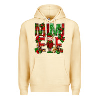 Pina Colada Mimi Elf with Knitting Christmas Premium Hoodie - BundleAndBundleShop