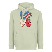 Matcha love 4th of july Heavyweight Hoodie - MaliasSmallBusiness