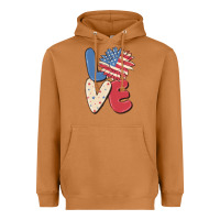 Meerkat love 4th of july Heavyweight Hoodie - MaliasSmallBusiness
