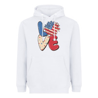 White love 4th of july Heavyweight Hoodie - MaliasSmallBusiness