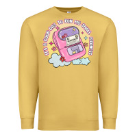 Antique Gold its a good day to run my small business Premium Sweatshirt - MaliasSmallBusiness