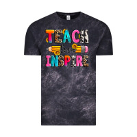 Cloud Black teach love inspire Vintage Tee - Zillion Design Studio