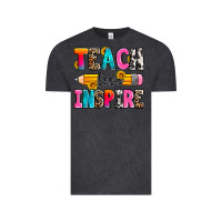 Vintage Black teach love inspire Vintage Tee - Zillion Design Studio