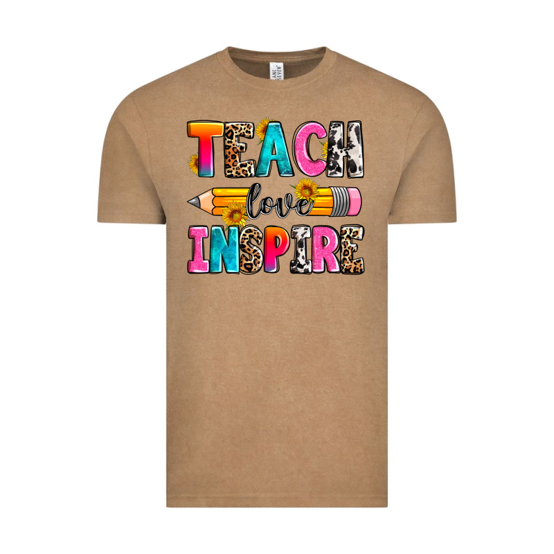 Teach Love Inspire Vintage Tee by Zillion Design Studio | Teevron