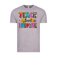 Vintage Zinc teach love inspire Vintage Tee - Zillion Design Studio