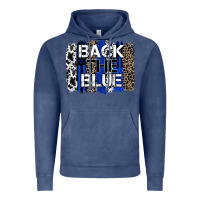 Vintage Denim back the blue brushstroke Vintage Hoodie - Zillion Design Studio