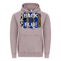 Vintage Zinc back the blue brushstroke Vintage Hoodie - Zillion Design Studio
