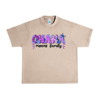 French Oak ohana means family with stitch Urban Heavy Tee - texasbilliewilder