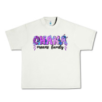 Pistachio ohana means family with stitch Urban Heavy Tee - texasbilliewilder