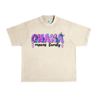 Sandshell ohana means family with stitch Urban Heavy Tee - texasbilliewilder