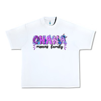 White ohana means family with stitch Urban Heavy Tee - texasbilliewilder