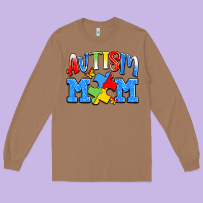 Autism Mom Long Sleeve Tee Designed By Jahusdesignshop