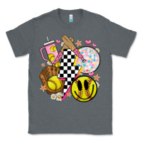 Charcoal Heather retro softball Classic Tee - JahusDesignShop