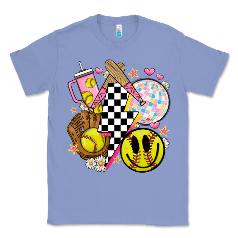 Retro Softball Classic Tee by JahusDesignShop | Teevron