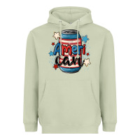 Matcha American can cooler Heavyweight Hoodie - MaliasSmallBusiness