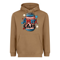 Toasted Coconut American can cooler Heavyweight Hoodie - MaliasSmallBusiness