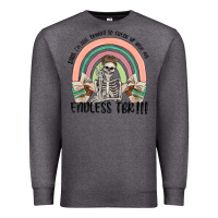 Charcoal Heather endless tbr Premium Sweatshirt - MaliasSmallBusiness