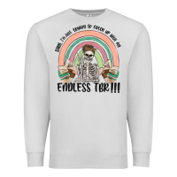 Dove Grey endless tbr Premium Sweatshirt - MaliasSmallBusiness